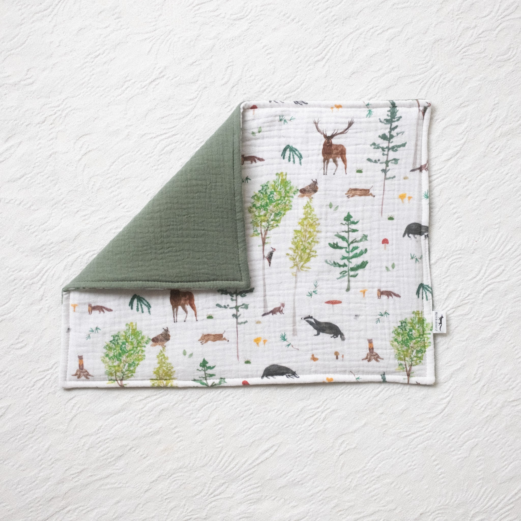 Lapos muszlin kispárna - őszi kollekció