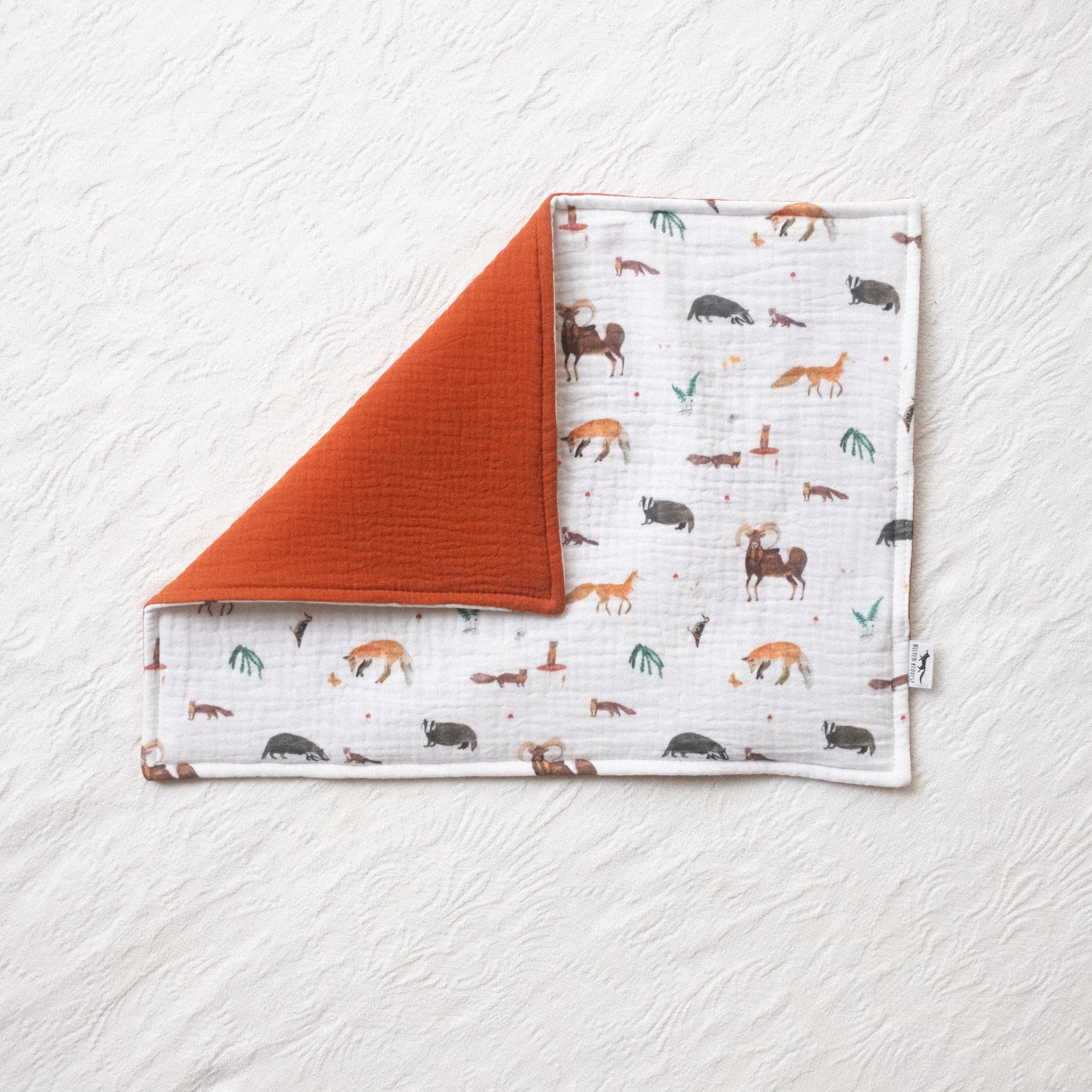 Lapos muszlin kispárna - őszi kollekció