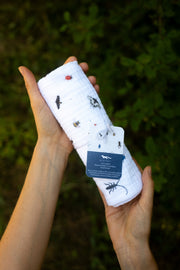 Muszlin babakendő - Bogaras