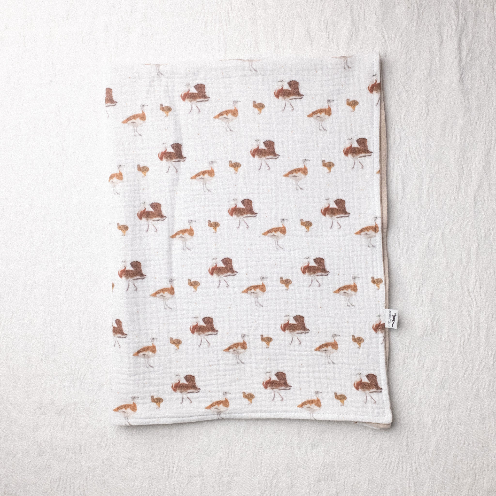 Kétrétegű muszlin takaró - Túzoktánc