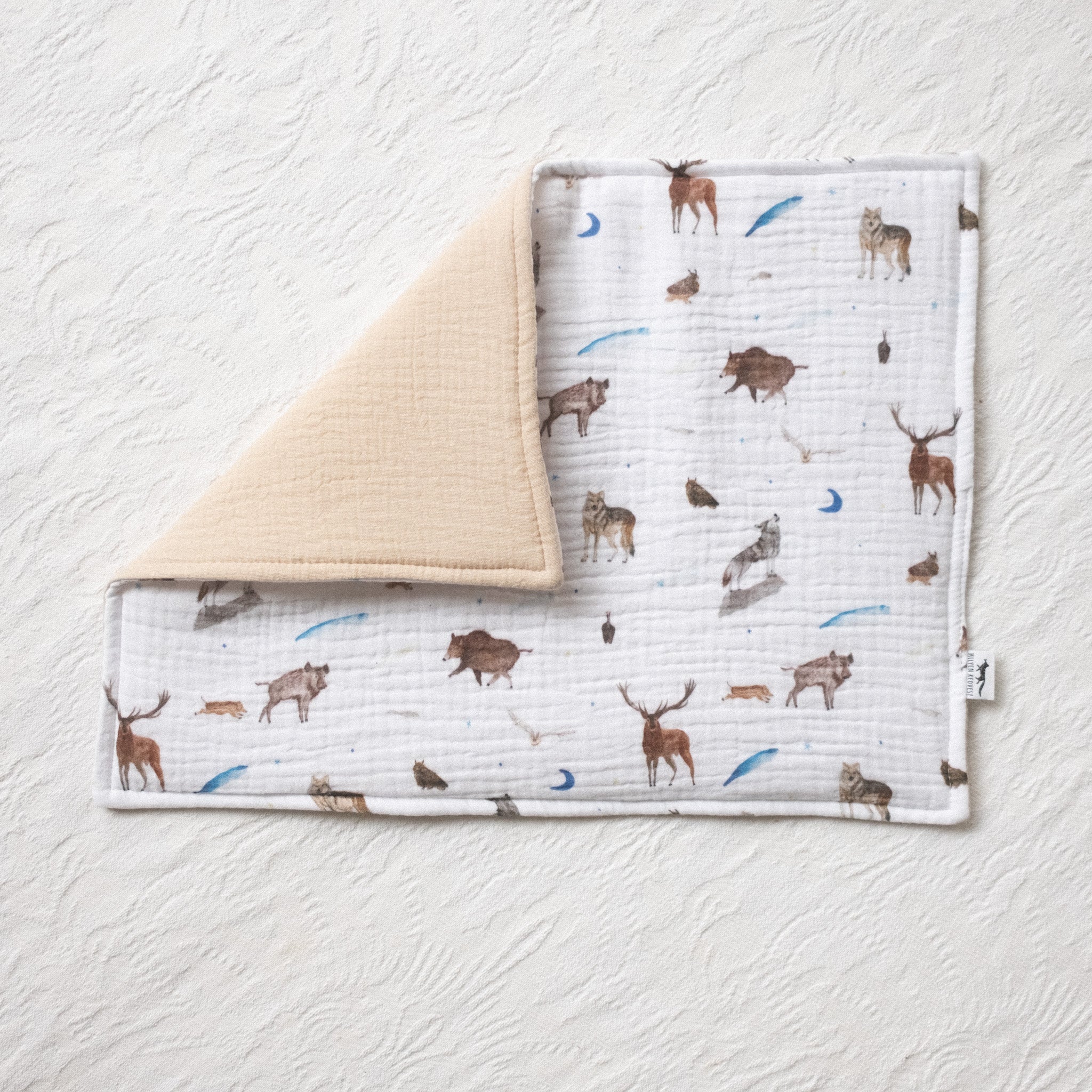 Lapos muszlin kispárna - őszi kollekció