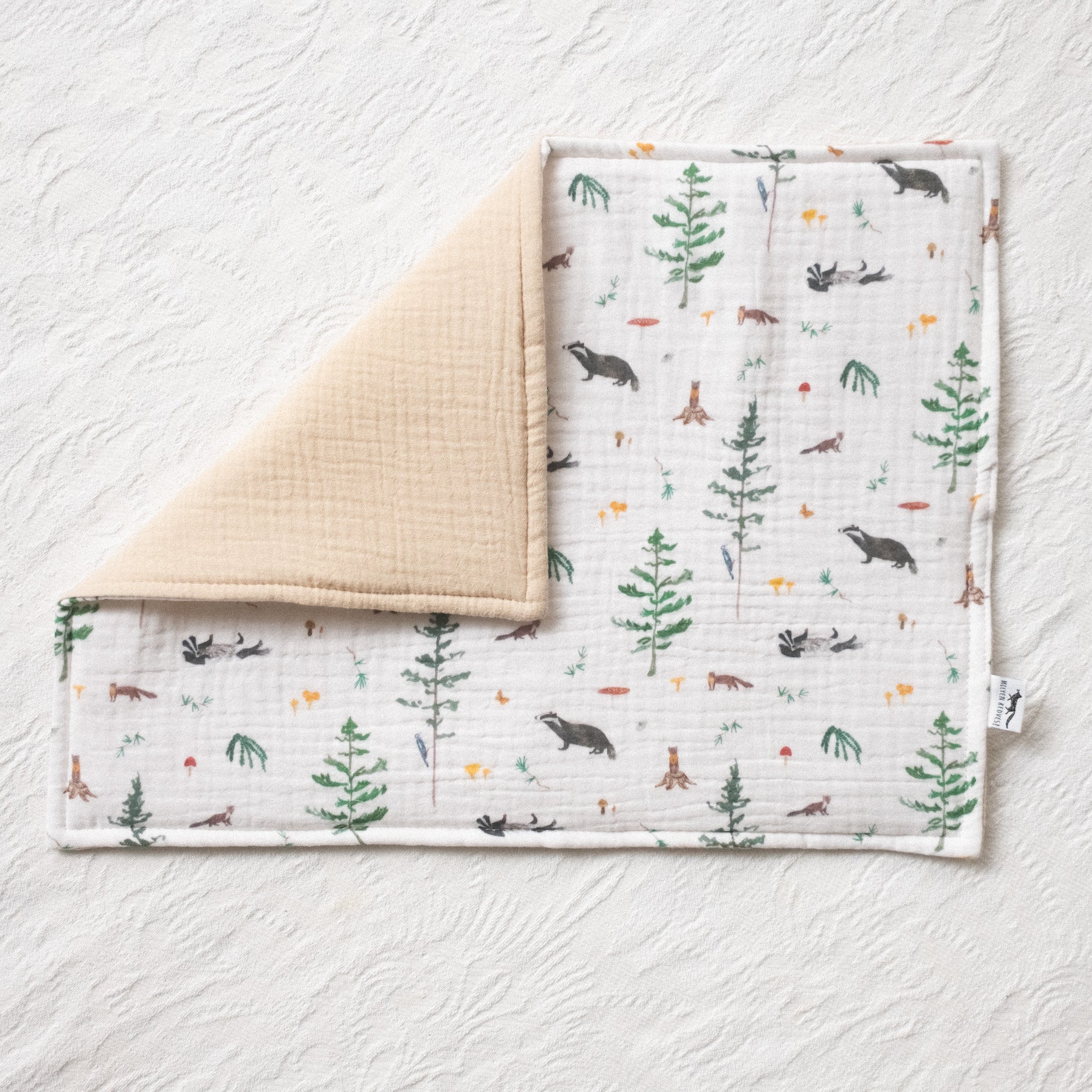 Lapos muszlin kispárna - őszi kollekció