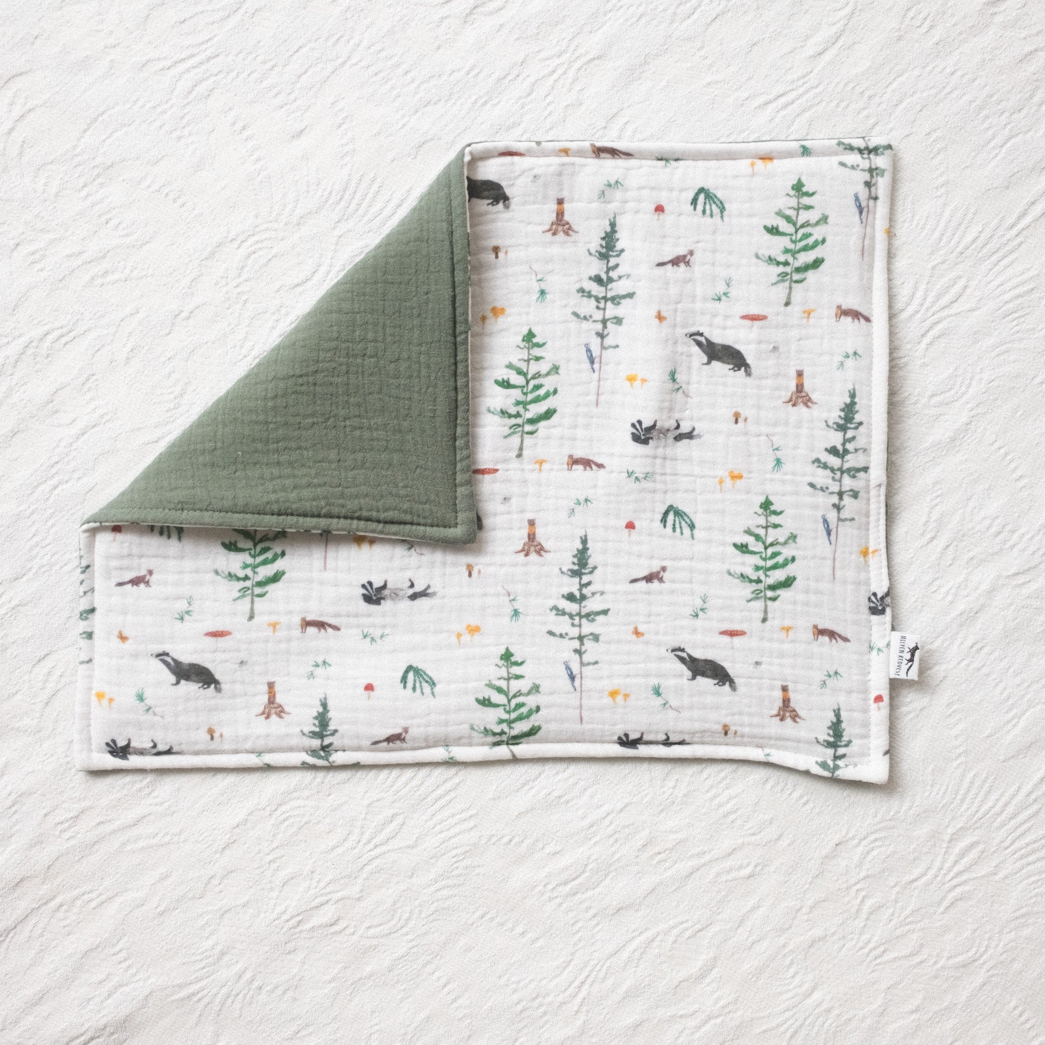 Lapos muszlin kispárna - őszi kollekció