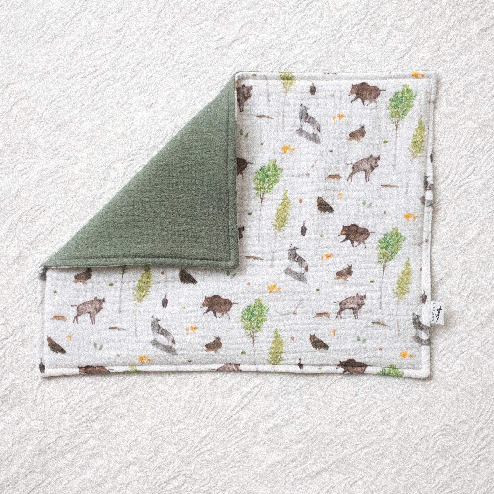 Lapos muszlin kispárna - őszi kollekció