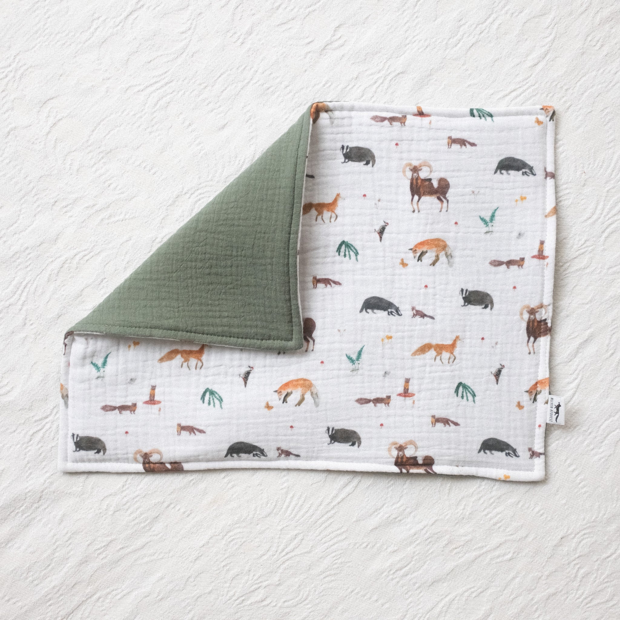 Lapos muszlin kispárna - őszi kollekció