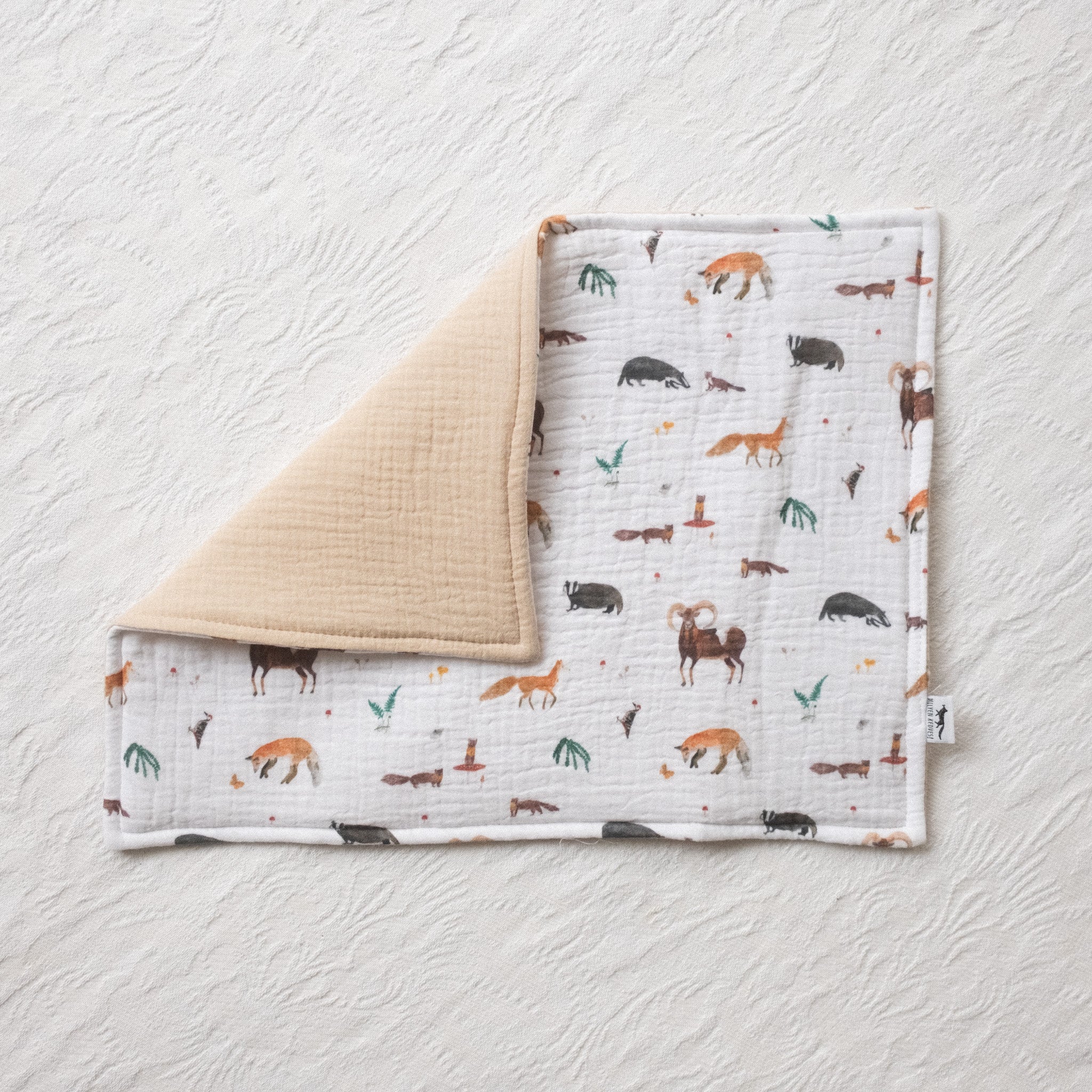 Lapos muszlin kispárna - őszi kollekció