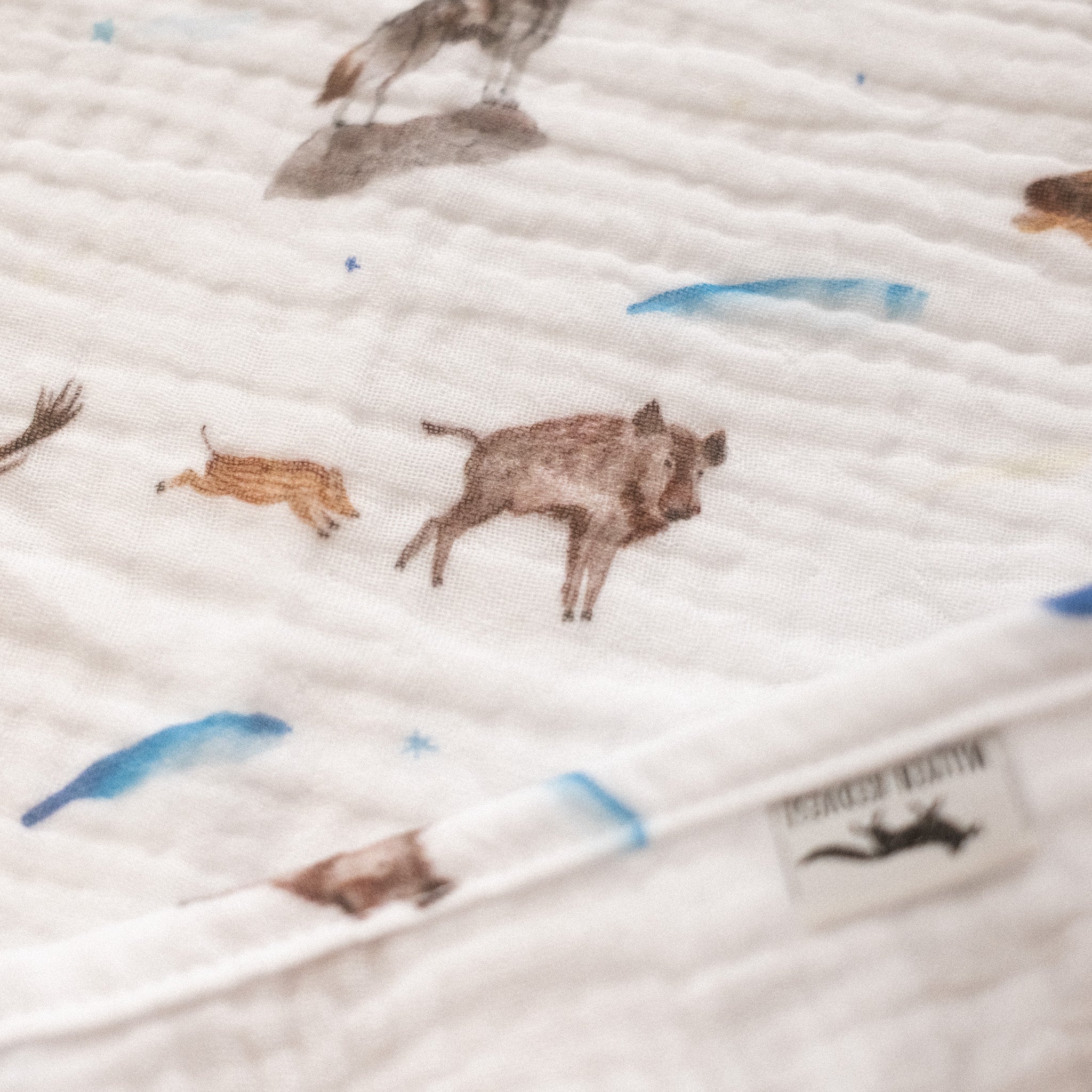 Muszlin babakendő - Éjszaka a Bükkben