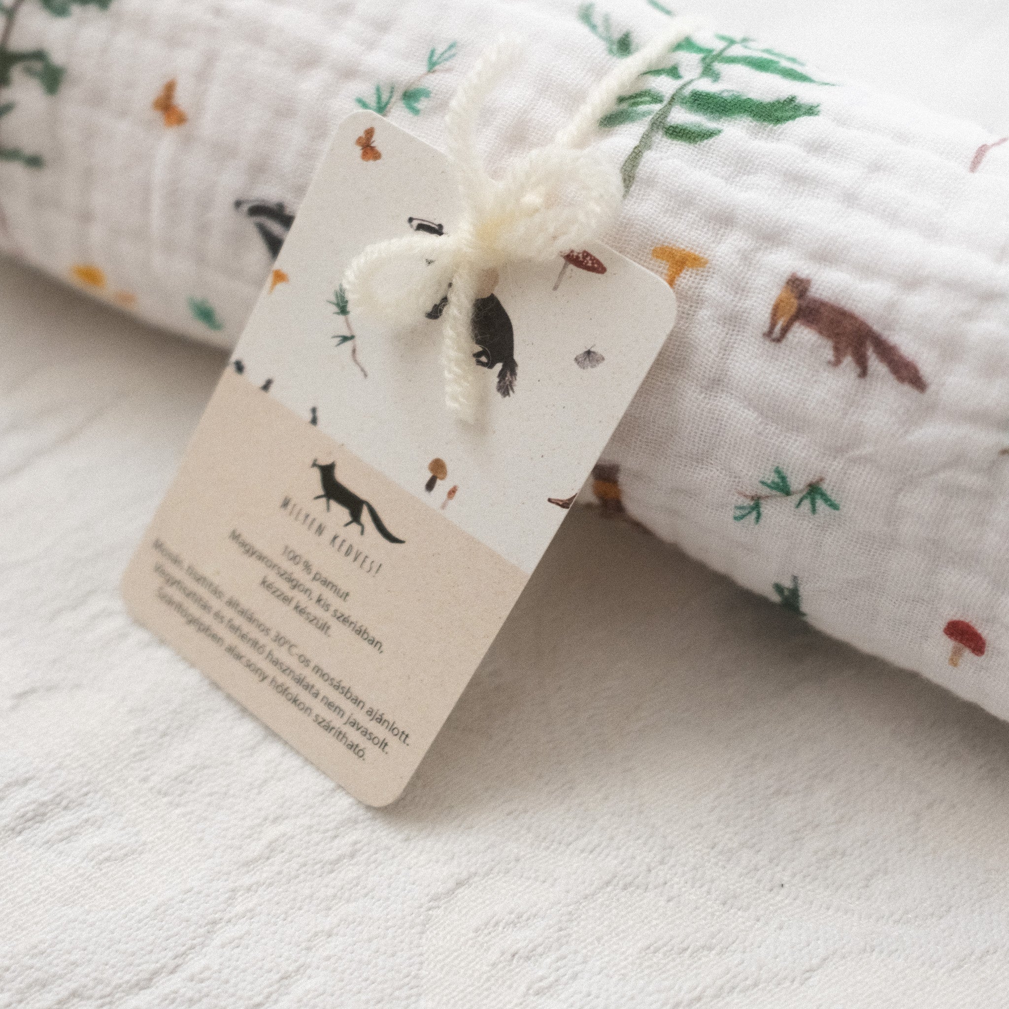 Muszlin babakendő - Mátrai borzaska