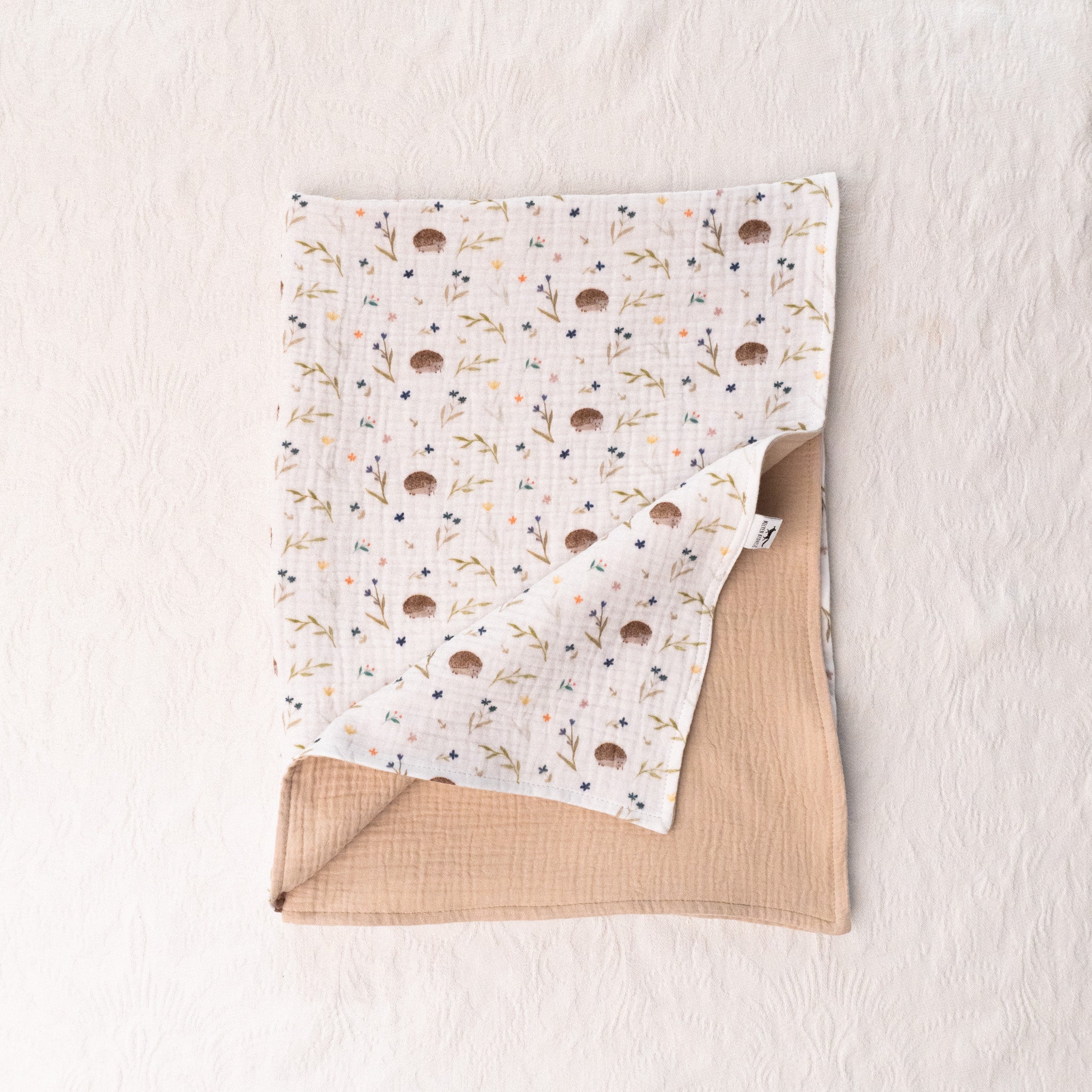 Kétrétegű muszlin takaró - sünis